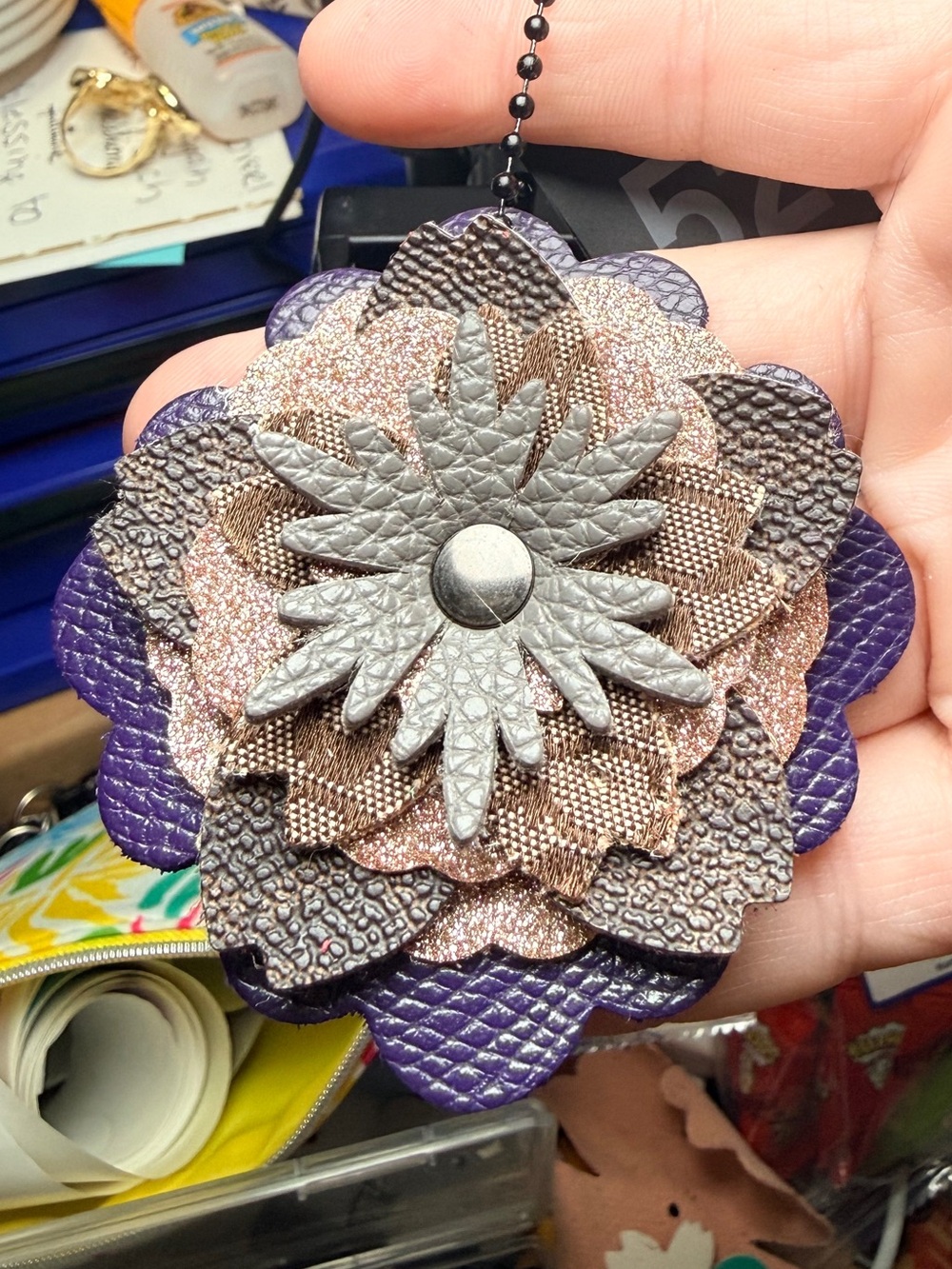 Handmade Floral Charm